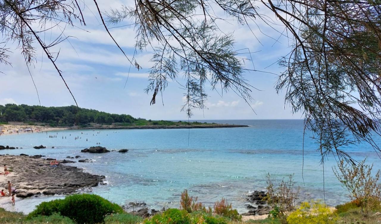 Jonia Appartamento Vacanze Vicino Al Mare Con Giardino Pulsano Buitenkant foto