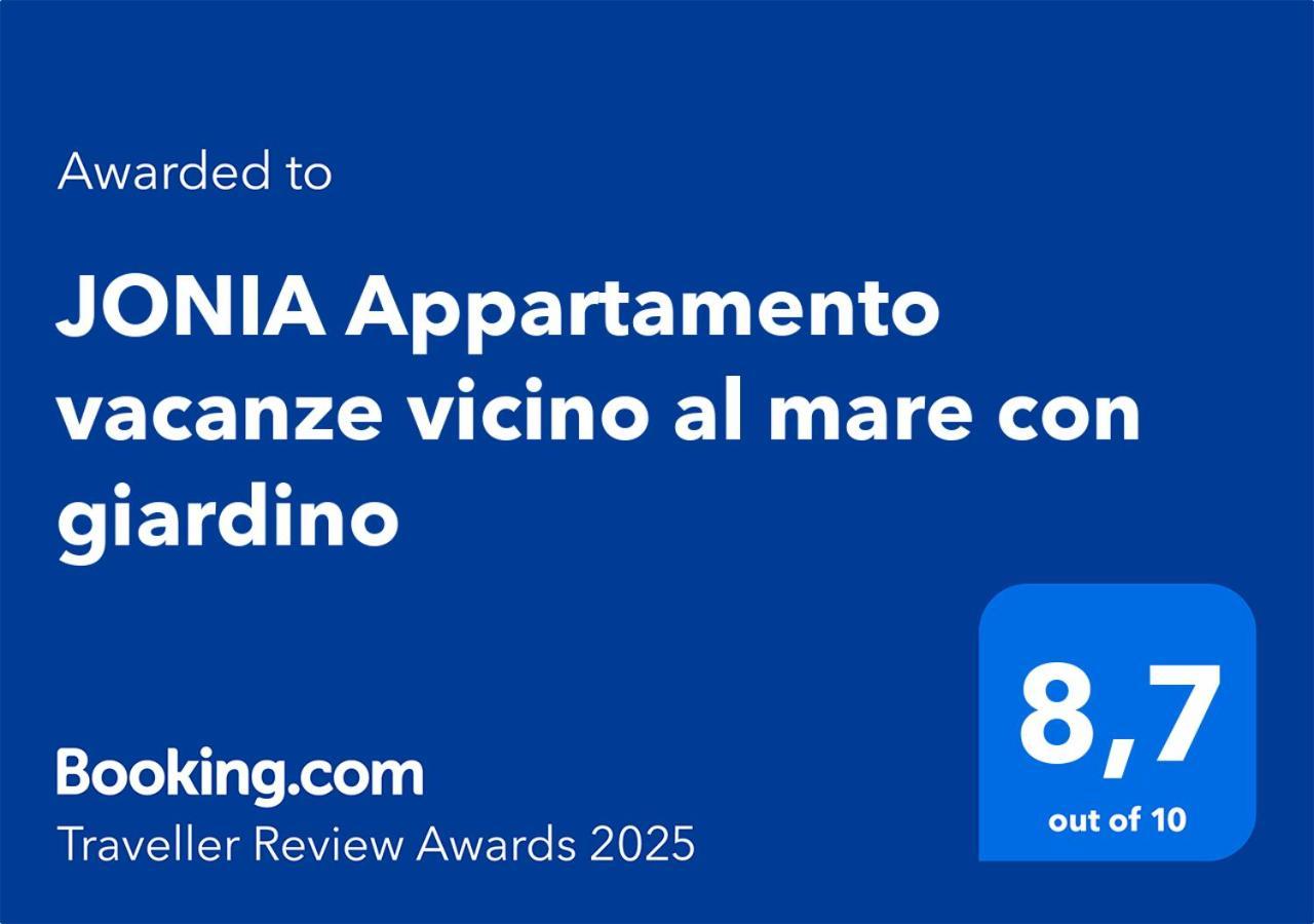 Jonia Appartamento Vacanze Vicino Al Mare Con Giardino Pulsano Buitenkant foto